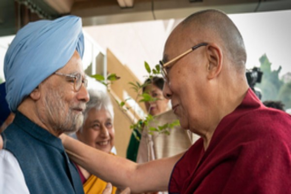 Dalai Lama on Manmohan Singh